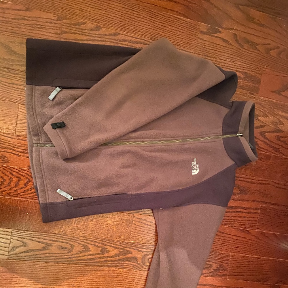 Unisex Brown North Face Jacket